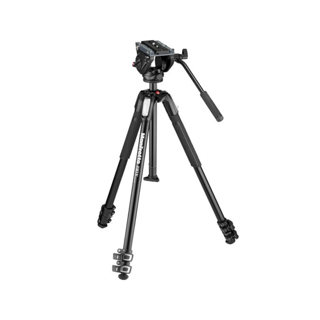 Manfrotto Tripod + Video Head