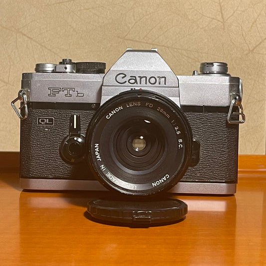 Canon FTB w/ 28mm f3.5
